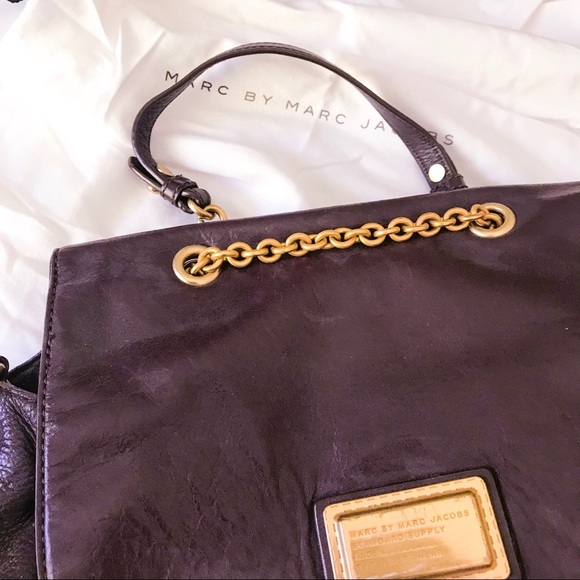 Marc By Marc Jacobs Ox Blood Leather Satchel Purse